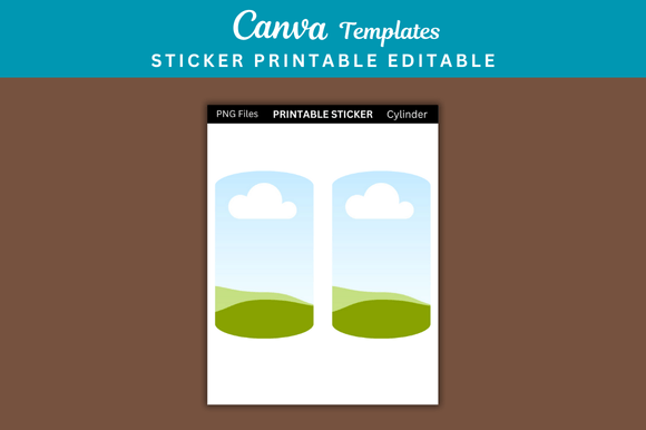 1 Cylinder Sticker Printable Templates: Streamline Your Design Workflow