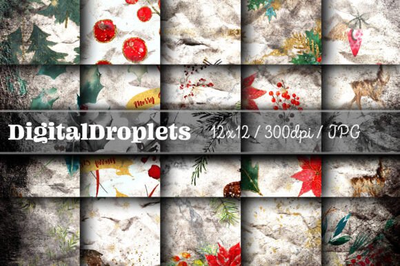 Christmas Parchment Vol. 1: Vintage Design Assets
