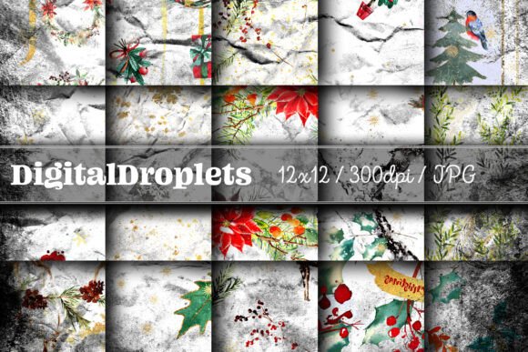 Christmas Parchment Vol. 2: Gothic & Vintage Design Assets
