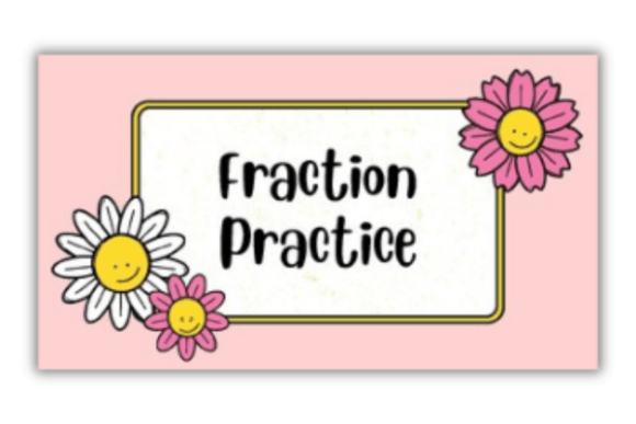 Colorful Simple Fraction Practice Math: A Designer's Visual Toolkit