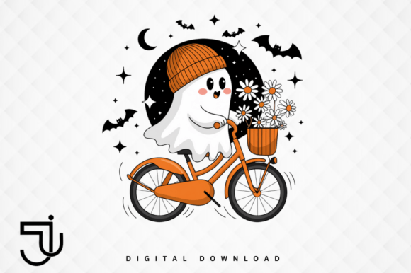 Cute Ghost Halloween Fall Autumn PNG: A Versatile Design Asset