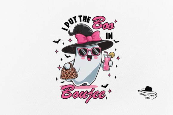 Elevate Your Designs with a Chic Ghost Graphic