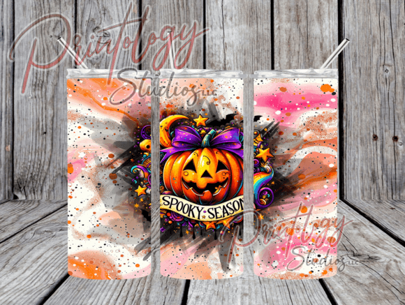 Spooky Season Pumpkin 20oz Tumbler Wrap: A Designer's Guide