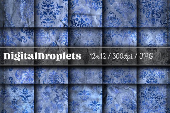 Vintage Damask Scrapbook Vol. 3: Elevating Modern Design