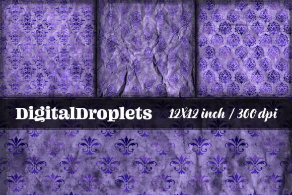 Vintage Damask Scrapbook Vol. 5: Timeless Design Assets